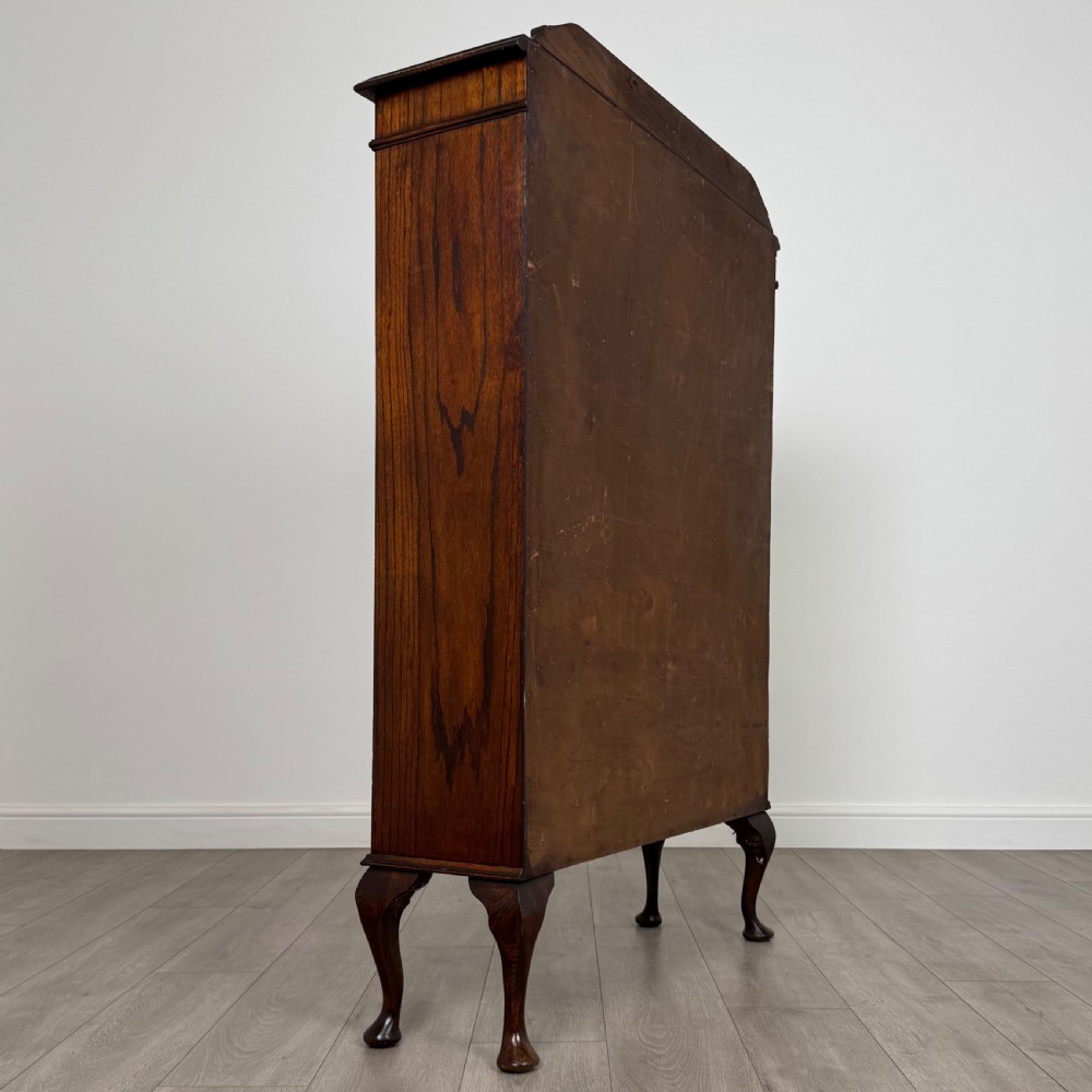 Antique 20th Century Good Quality Cabinet In Oak  View VI