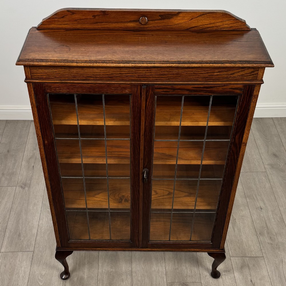 Antique 20th Century Good Quality Cabinet In Oak  View XI