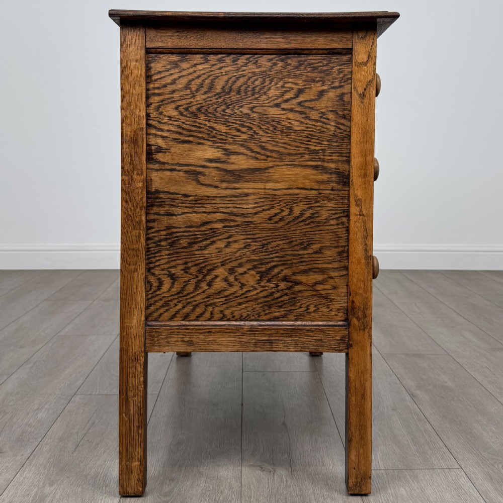  Antique 20th Century Golden Oak Chest Of Drawers  View VII