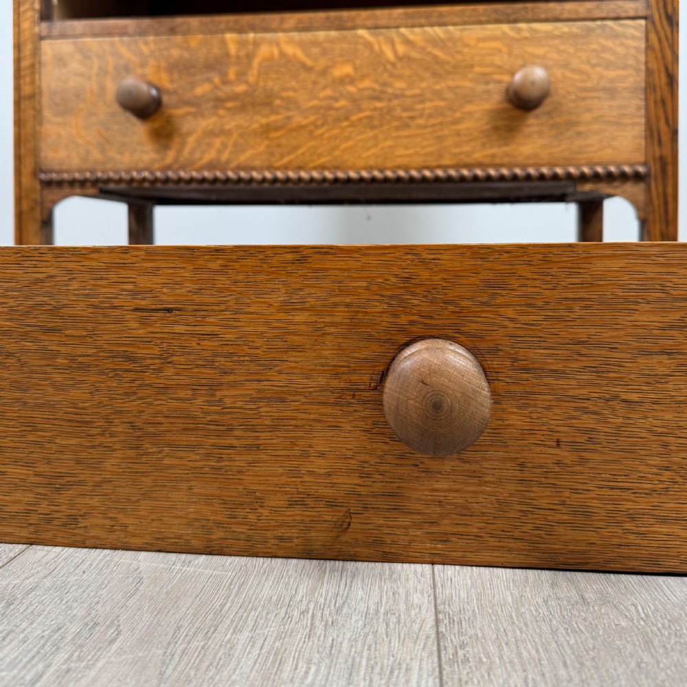 Antique 20th Century Golden Oak Chest Of Drawers  View XI