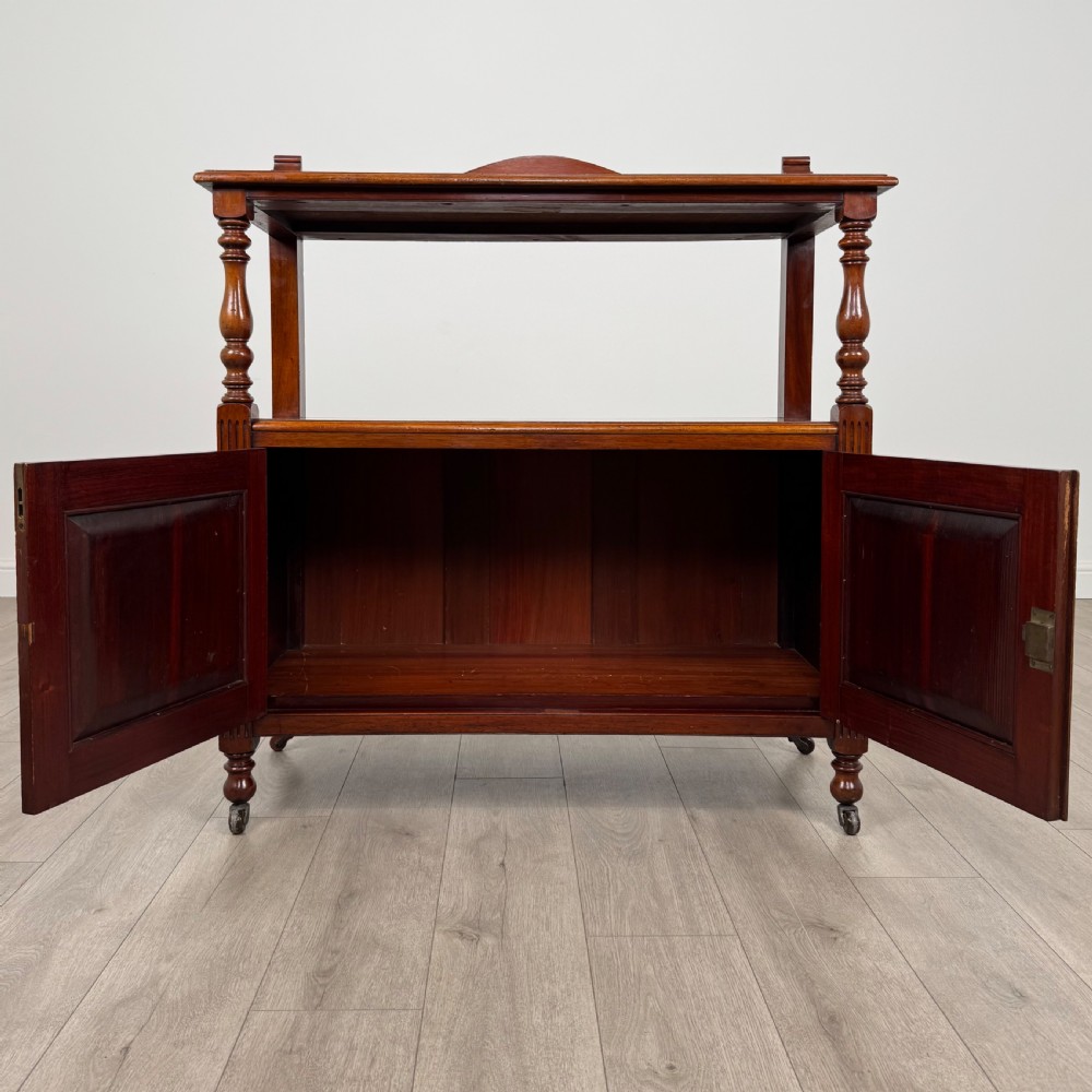 Antique 19th Century Good Quality Cupboard In Mahogany  View II