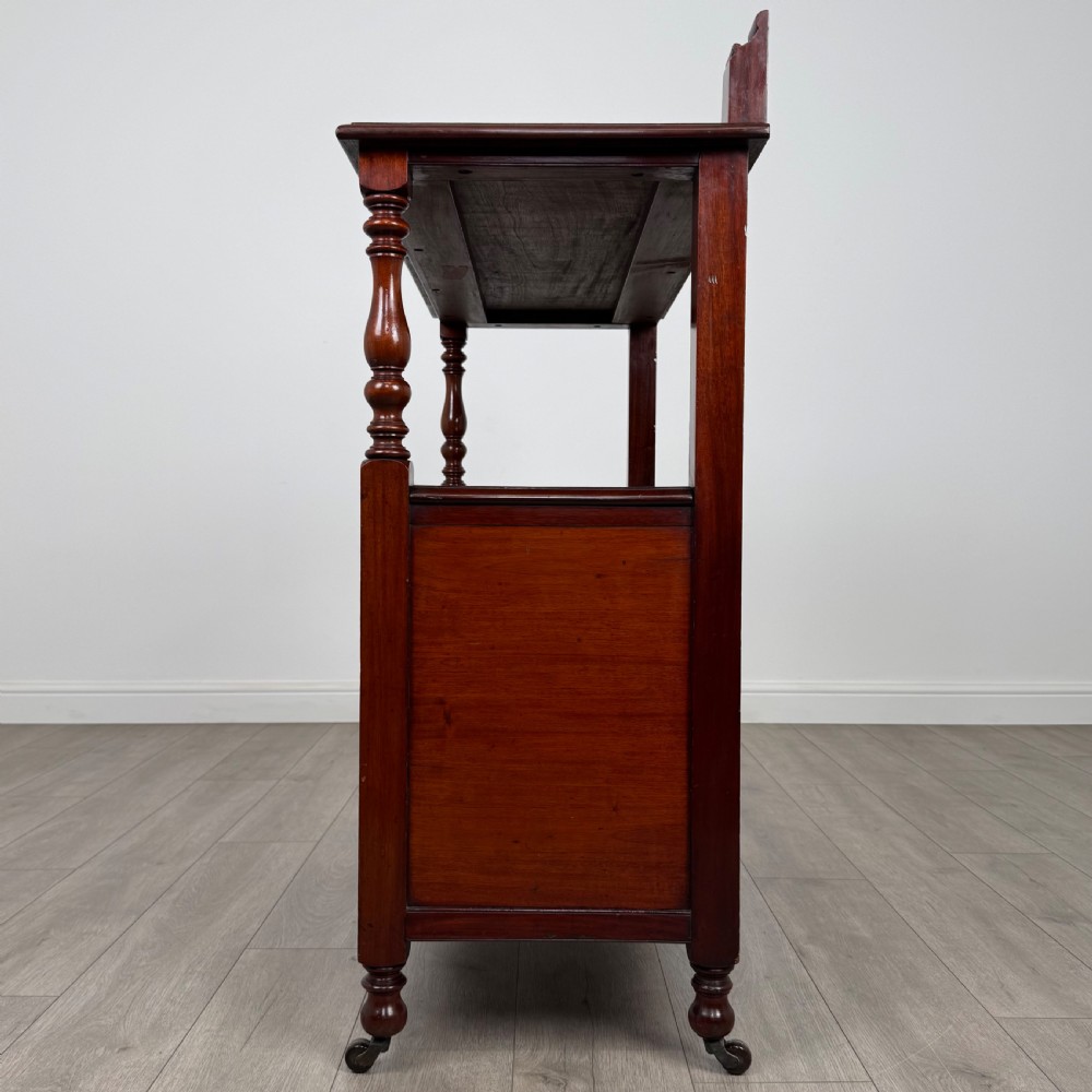 Antique 19th Century Good Quality Cupboard In Mahogany  View IV
