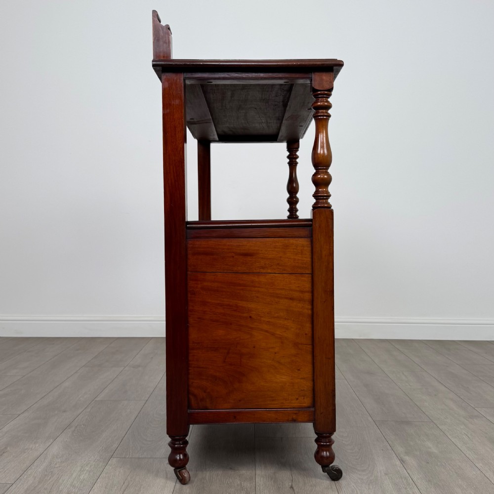 Antique 19th Century Good Quality Cupboard In Mahogany  View VIII