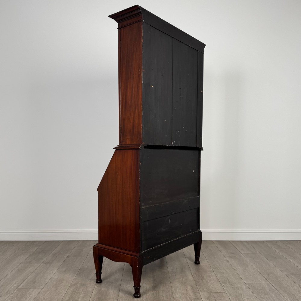 Antique 20th Century Bureau Bookcase In Mahogany View VI