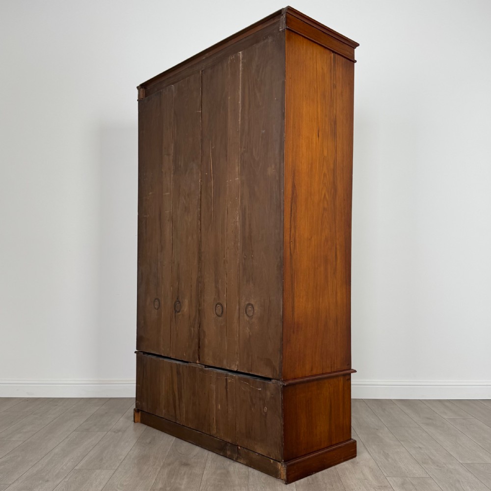 Antique 19th Century Fine Quality Burr Walnut Compactum Wardrobe  View VII