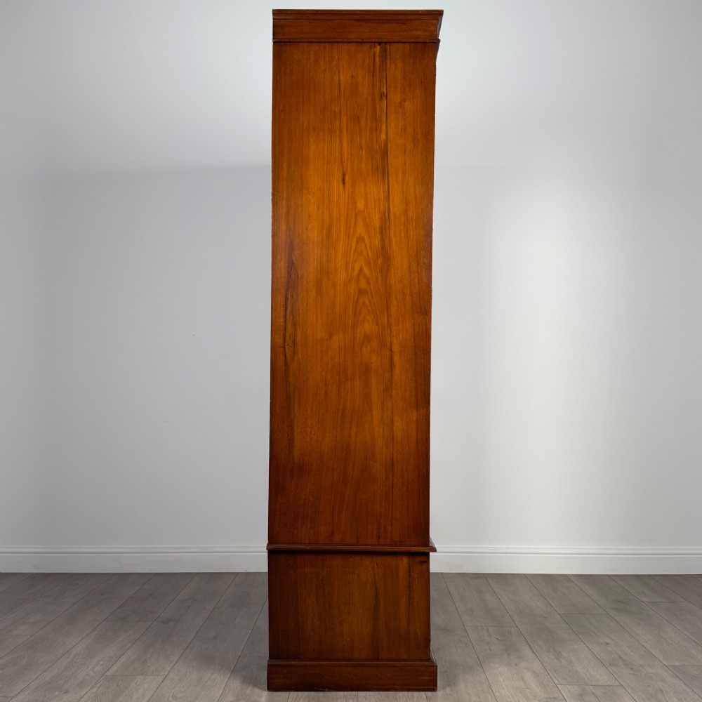 Antique 19th Century Fine Quality Burr Walnut Compactum Wardrobe  View VIII