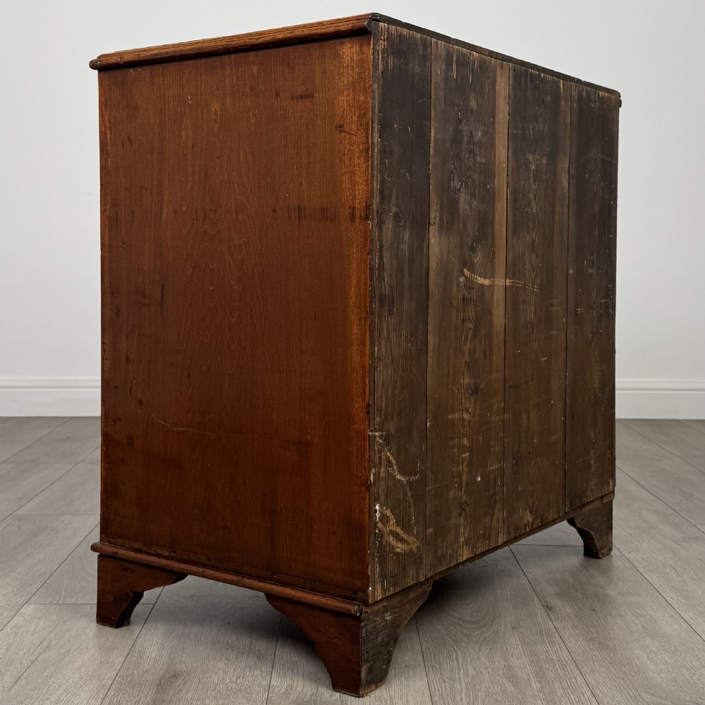 Antique 19th Century Small Walnut Chest Of Drawers  View IV