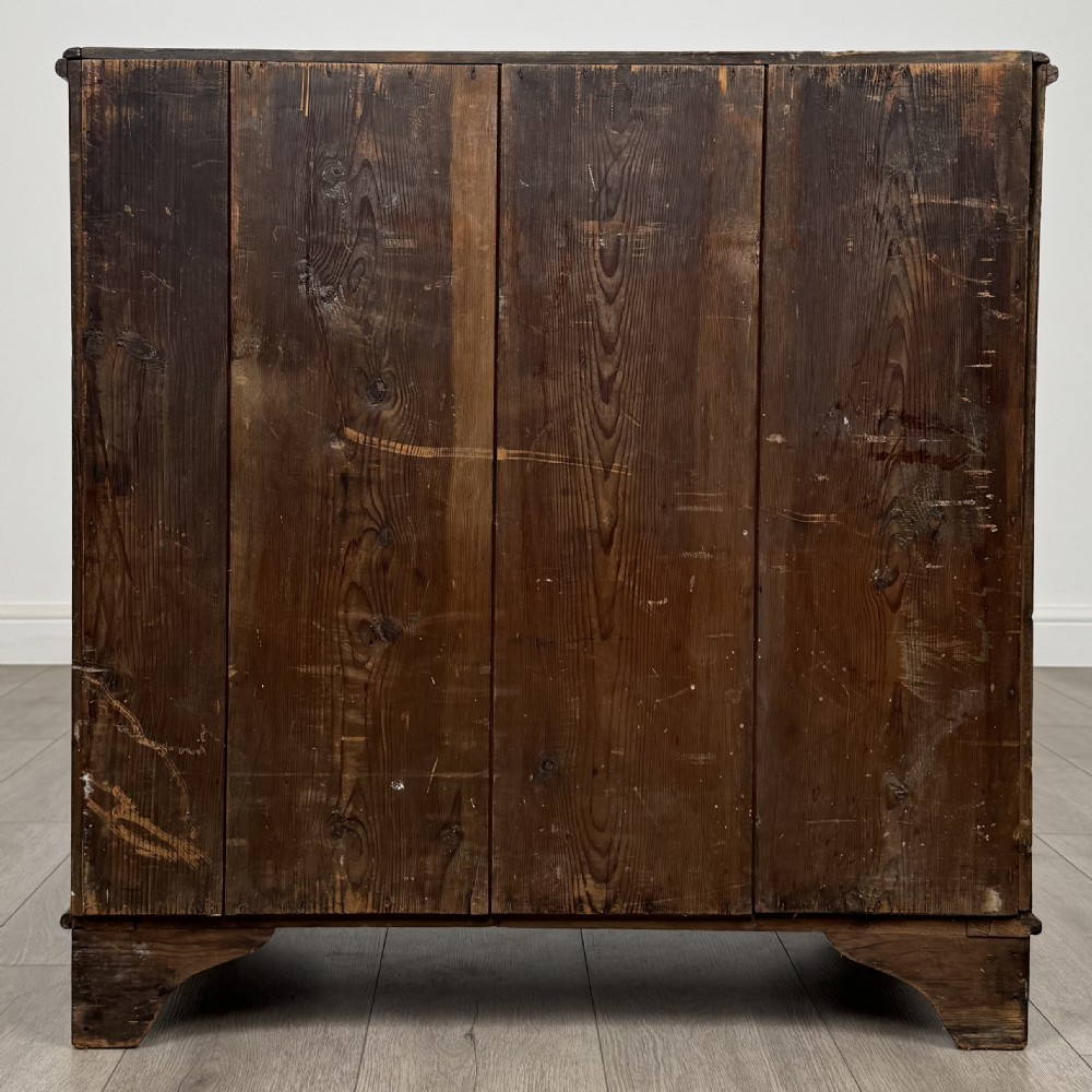 Antique 19th Century Small Walnut Chest Of Drawers  View V