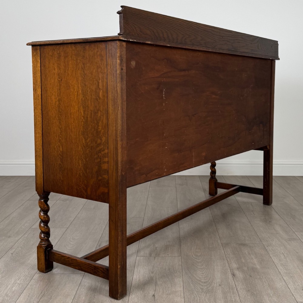 Antique 20th Century Good Quality Oak Sideboard  View V