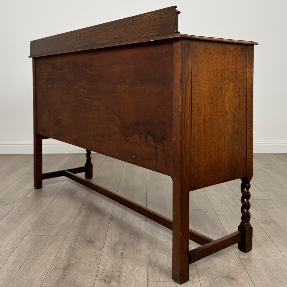 Antique 20th Century Good Quality Oak Sideboard  View VI