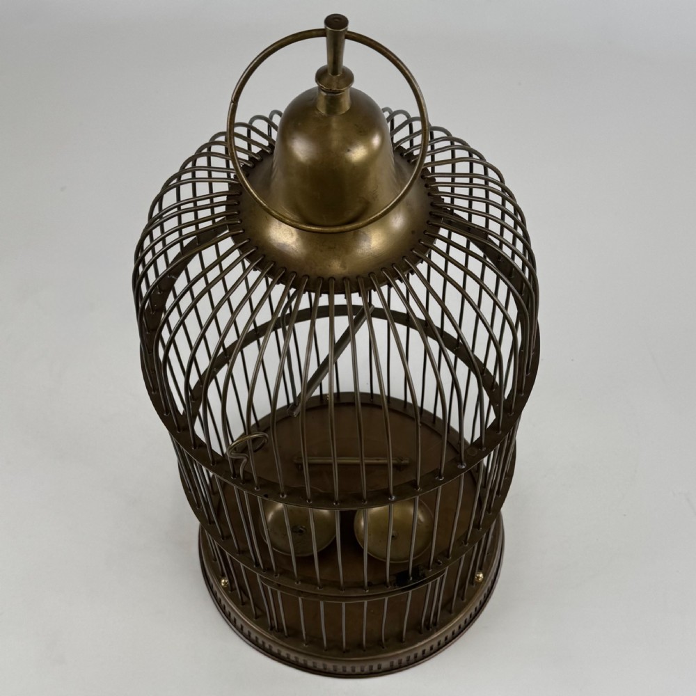 Antique 19th Century Decorative Brass Bird Cage  View III