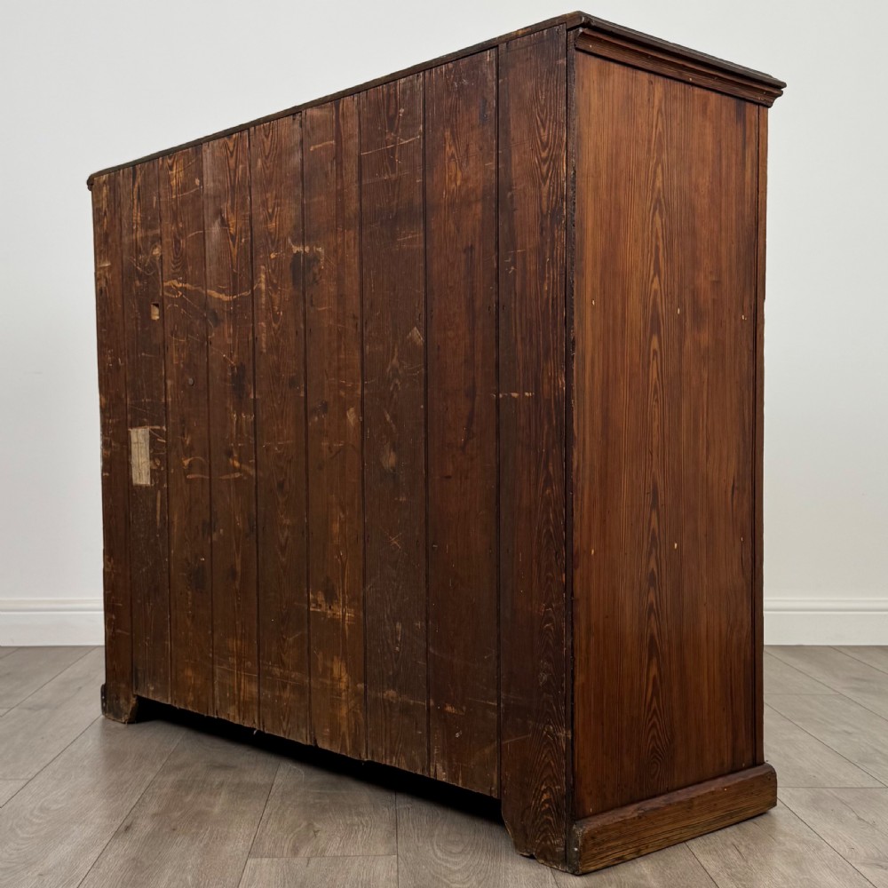Antique 19th Century Good Quality Pitch Pine Cupboard  View VII