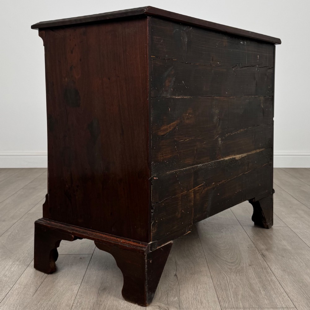  Antique 18th Century Small Mahogany Chest Of Drawers  View IV