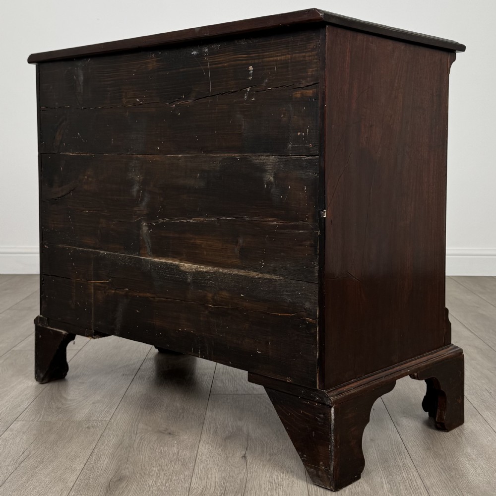  Antique 18th Century Small Mahogany Chest Of Drawers  View VI