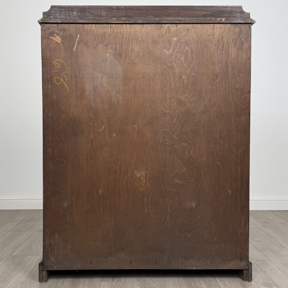  Antique 20th Century Open Bookcase In Oak  View VI