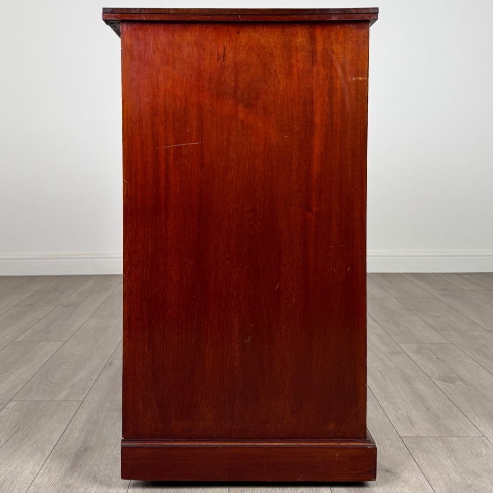  Antique 19th Century Small Inlaid Chest Of Drawers In Mahogany  View VII
