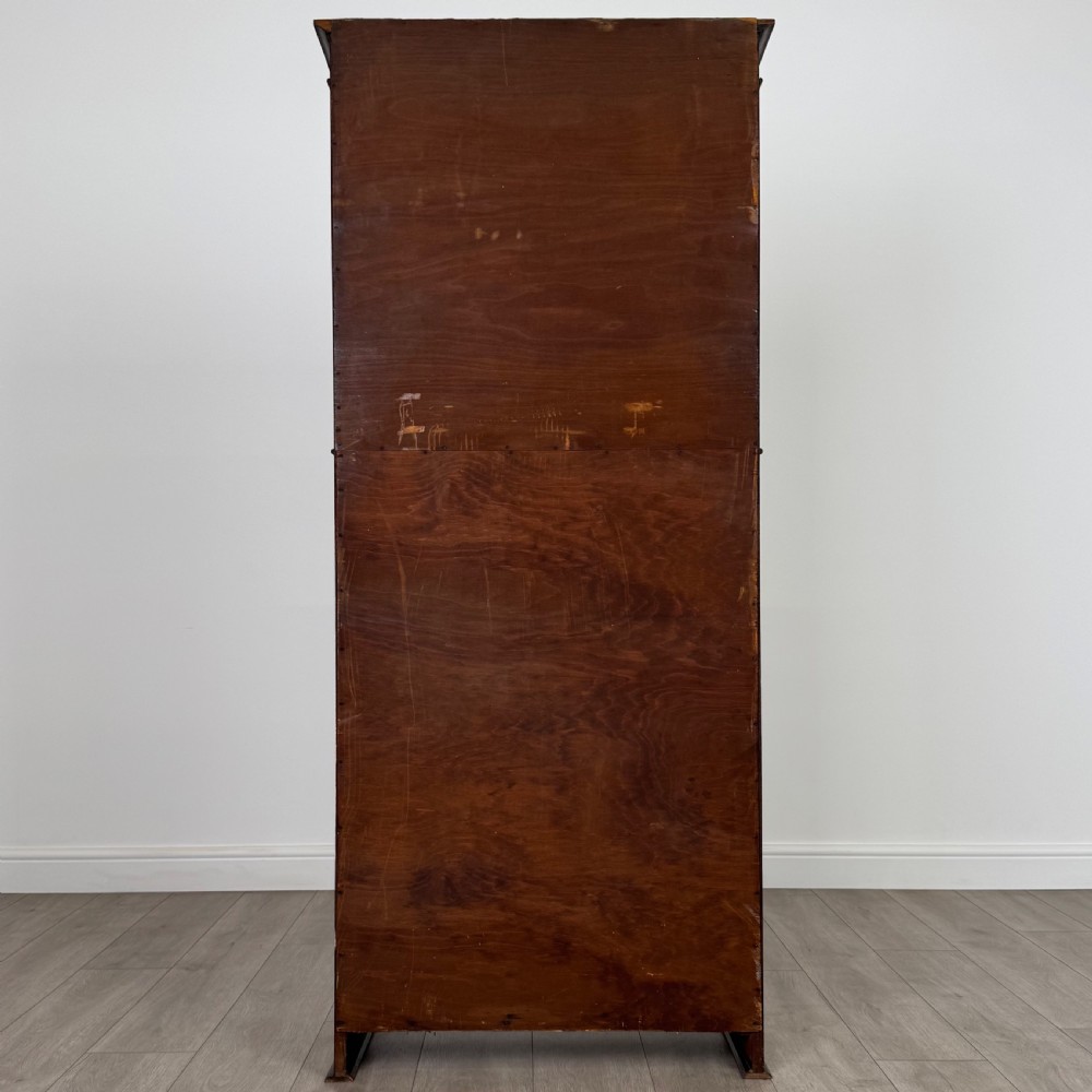  Antique 20th Century Bureau Bookcase In Oak  View VII