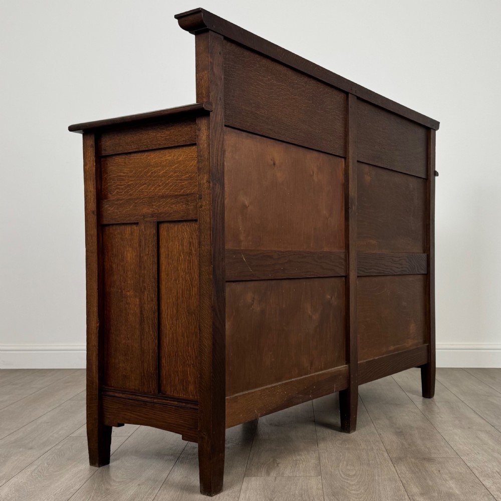 Antique 20th Century Good Quality Oak Sideboard View V