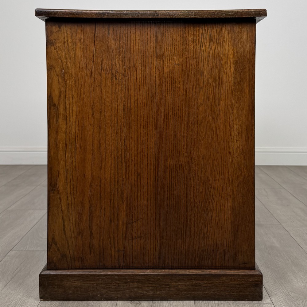 Antique 20th Century Good Quality Desk In Oak  View X