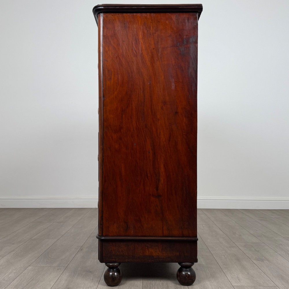 Antique 19th Century Chest Of Drawers In Mahogany  View III