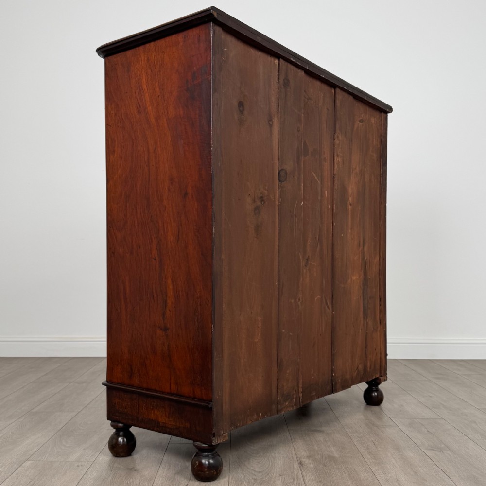  Antique 19th Century Chest Of Drawers In Mahogany  View IV