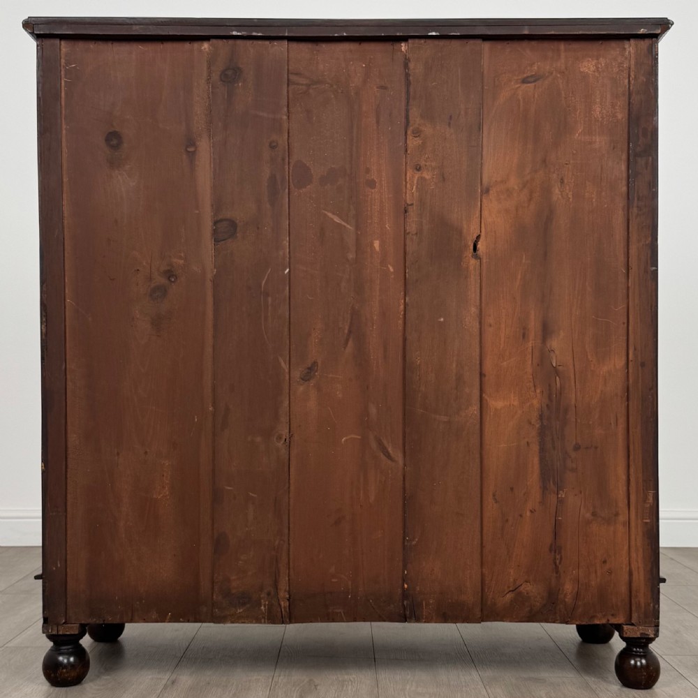  Antique 19th Century Chest Of Drawers In Mahogany  View V