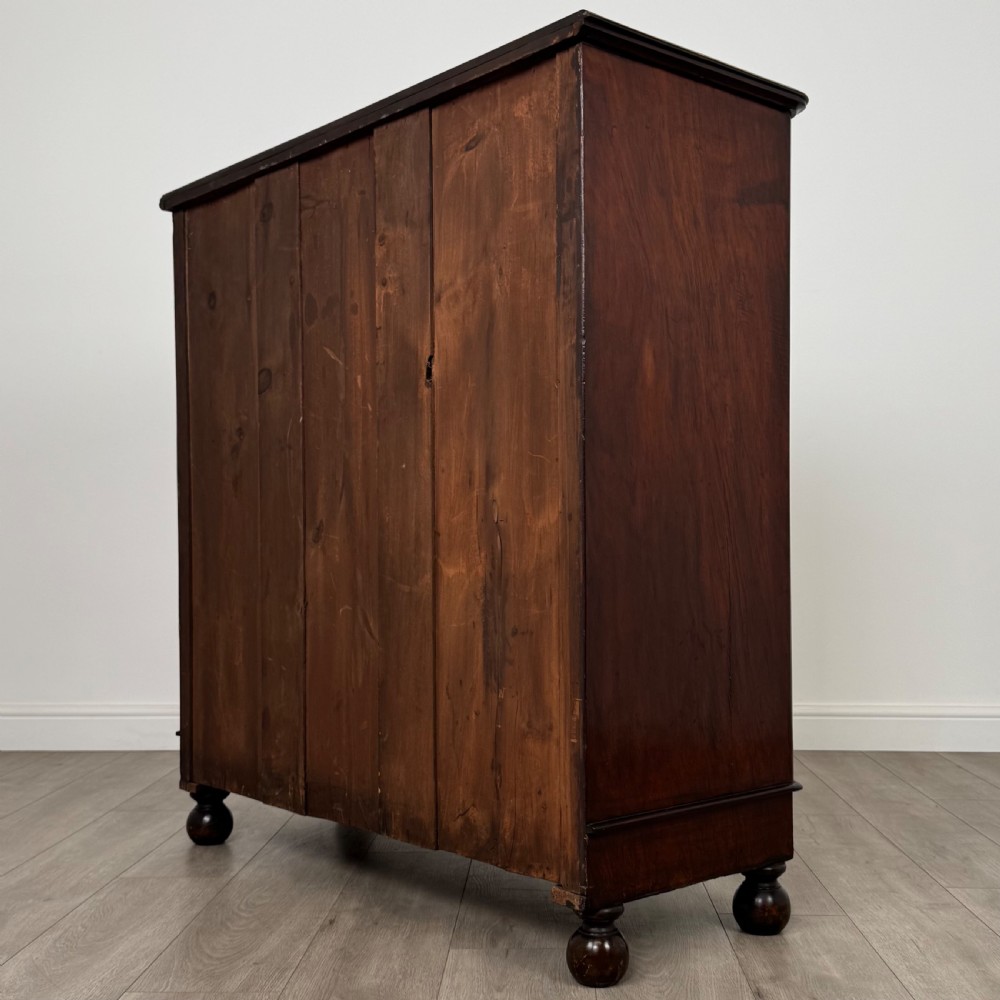  Antique 19th Century Chest Of Drawers In Mahogany  View VI