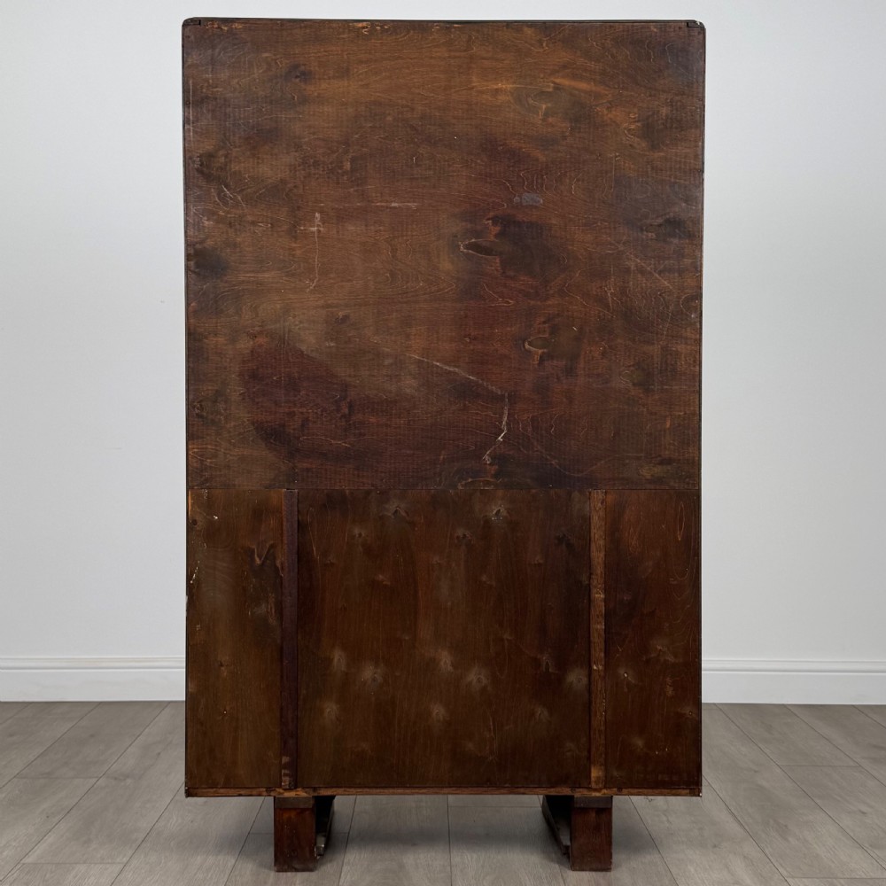  Antique 20th Century Good Quality Oak Display Cabinet  View VII