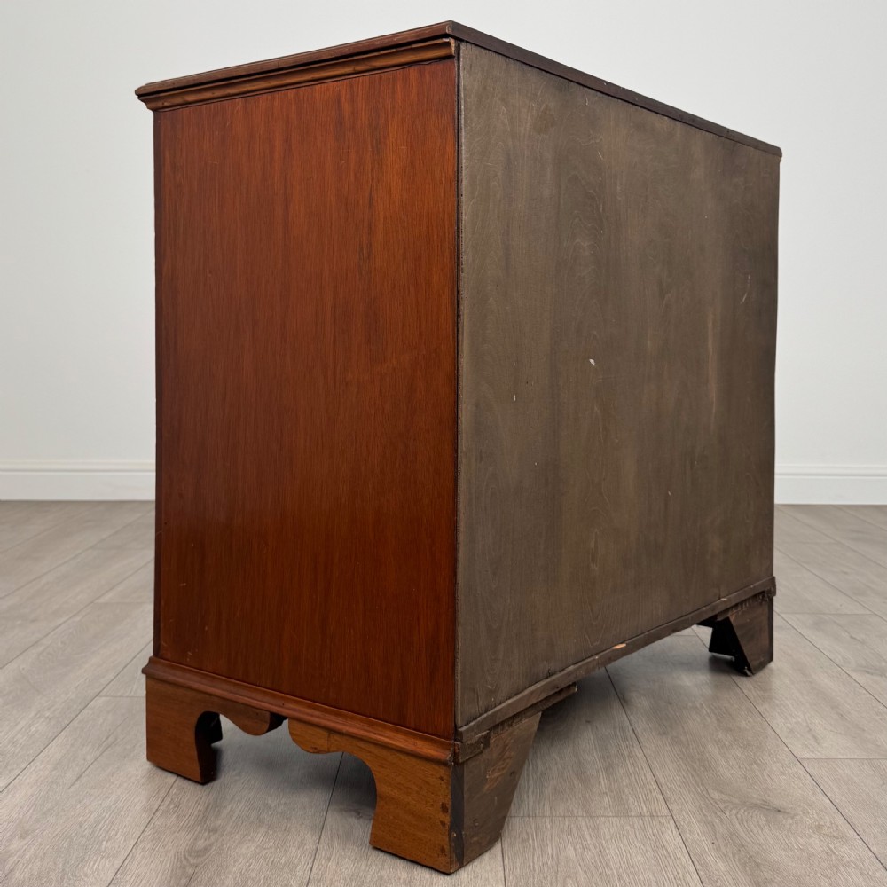Antique 19th Century Small Cherrywood Chest Of Drawers  View IV