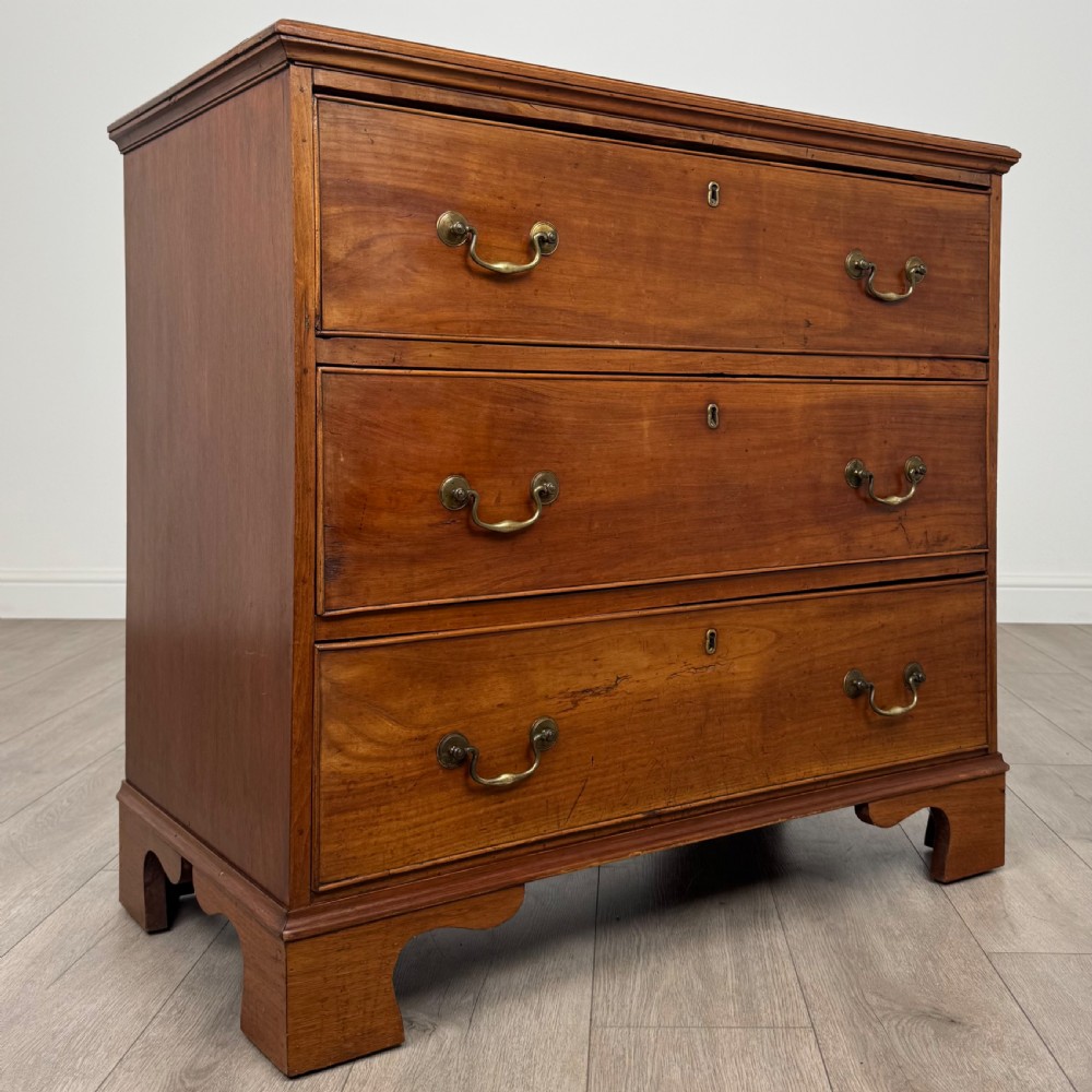 Antique 19th Century Small Cherrywood Chest Of Drawers  View VIII