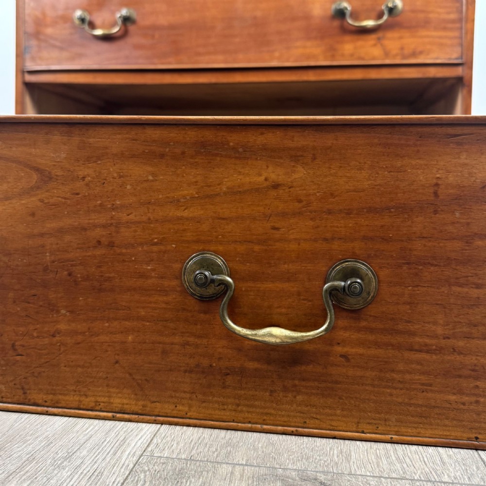 Antique 19th Century Small Cherrywood Chest Of Drawers  View XI