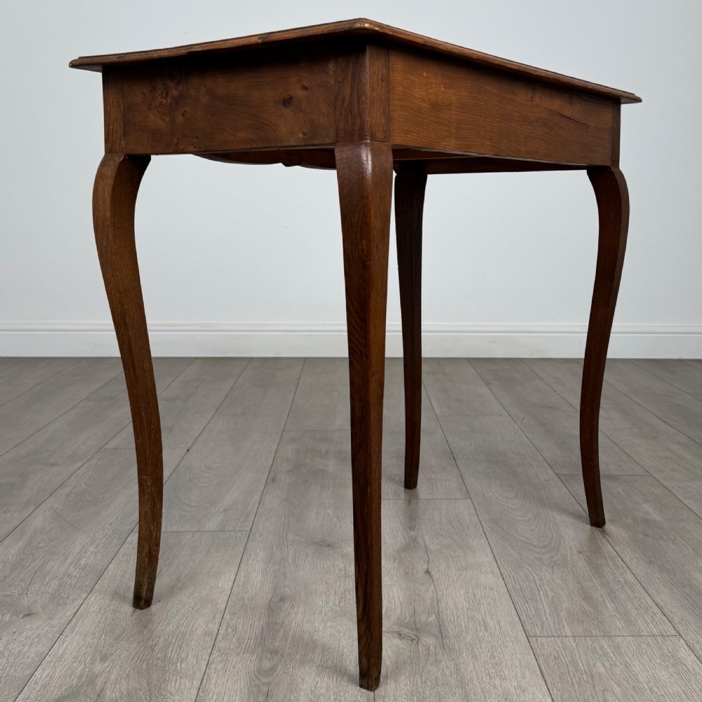 Antique 20th Century French Side Table In Oak  View IV