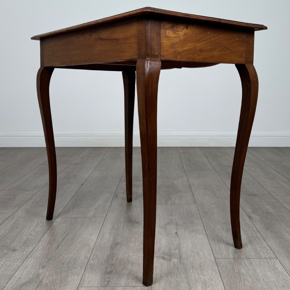 Antique 20th Century French Side Table In Oak  View VI