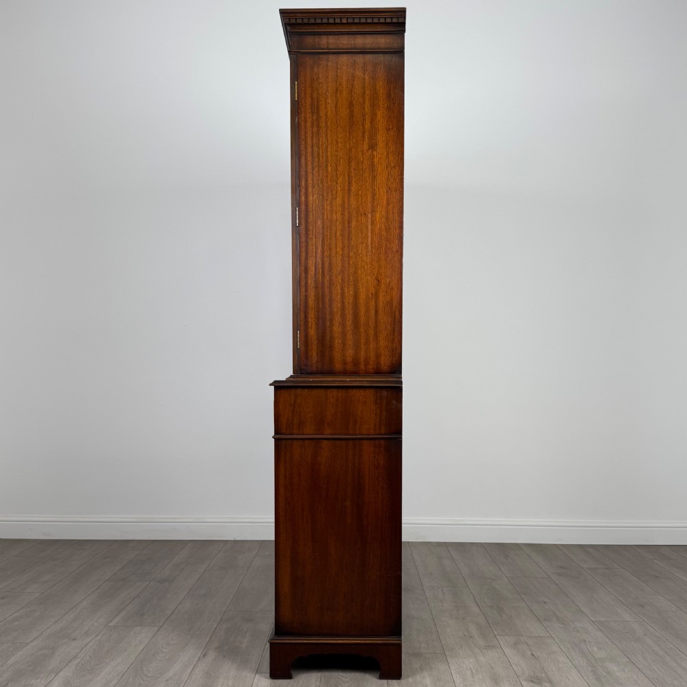  Vintage 20th Century Bookcase In Mahogany View V