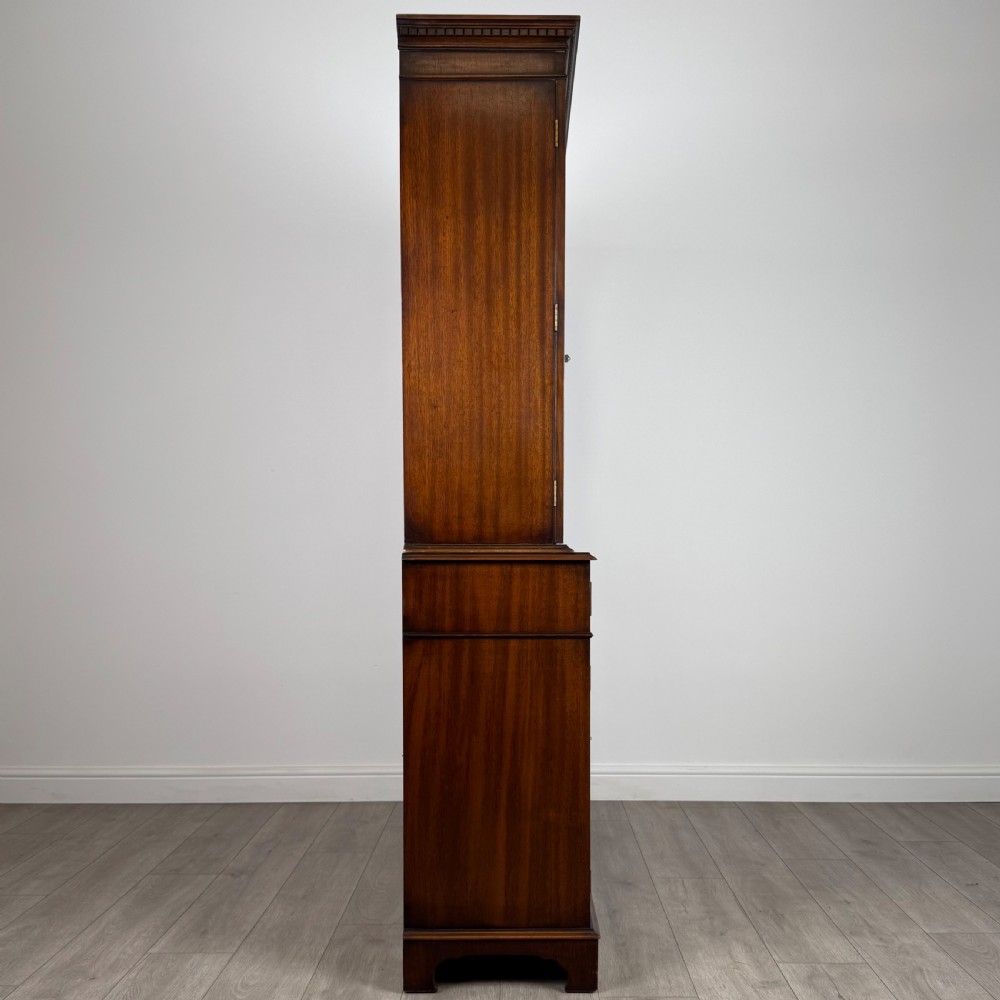  Vintage 20th Century Bookcase In Mahogany View IX
