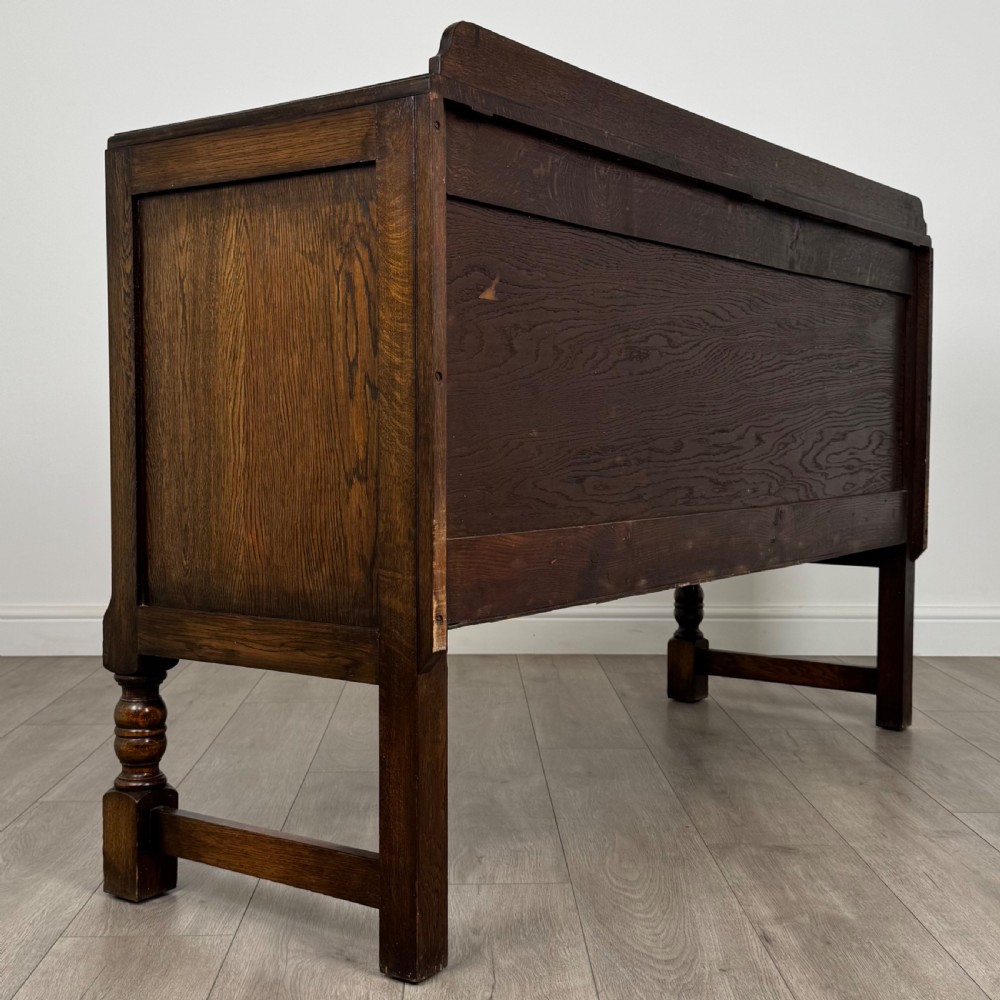 Antique 20th Century Good Quality Oak Sideboard View IV