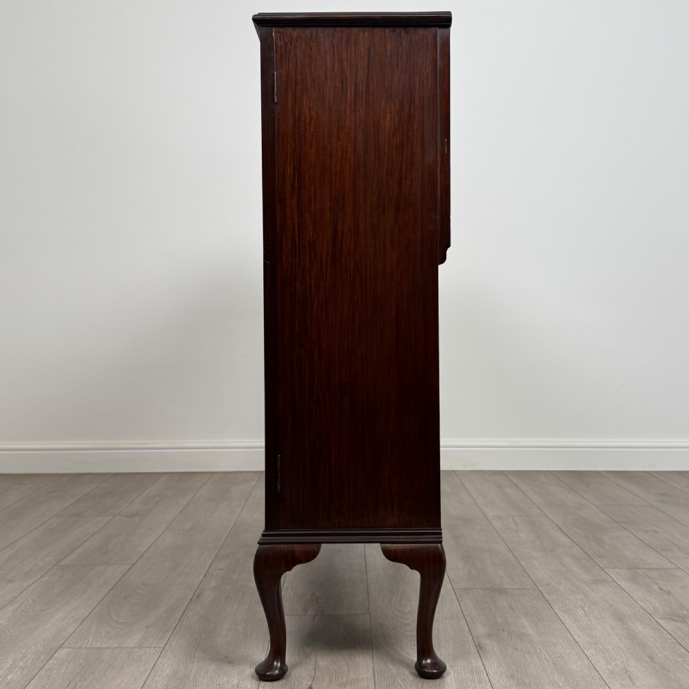 Antique 20th Century Good Quality Cabinet In Mahogany  View V