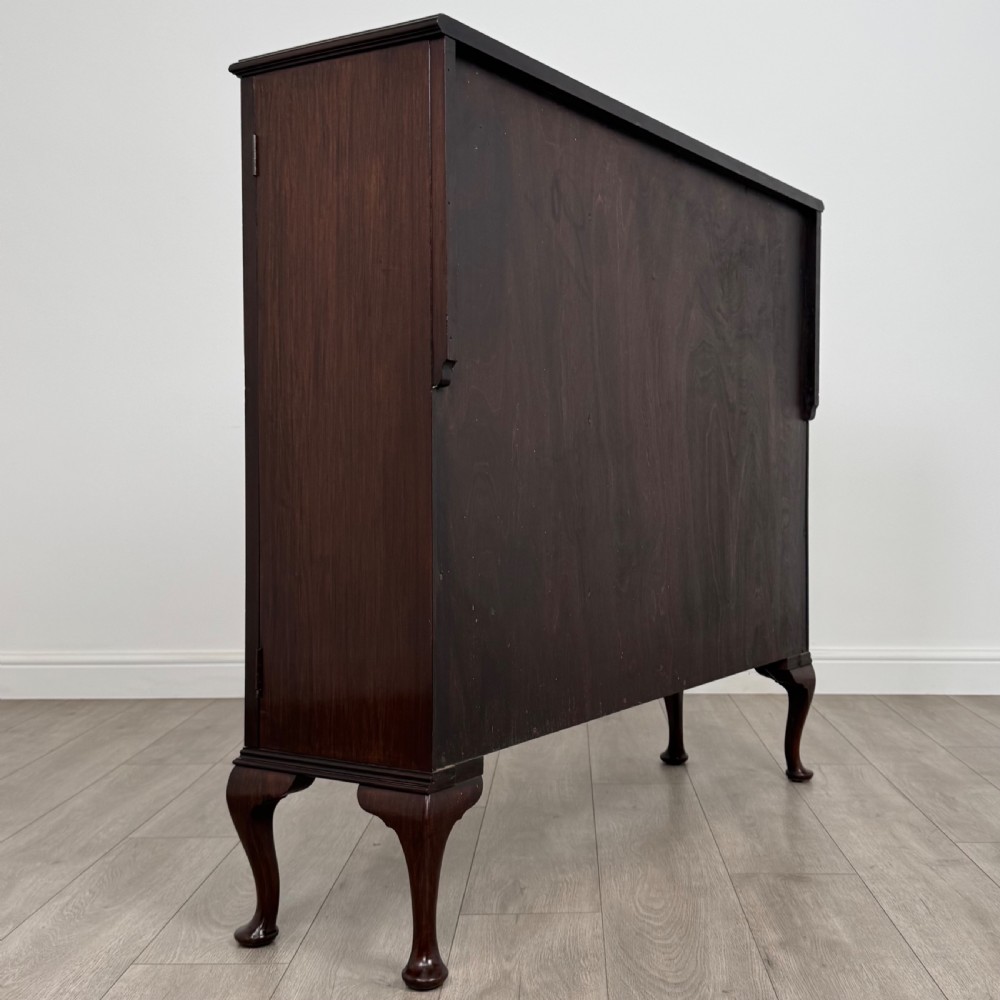 Antique 20th Century Good Quality Cabinet In Mahogany  View VI