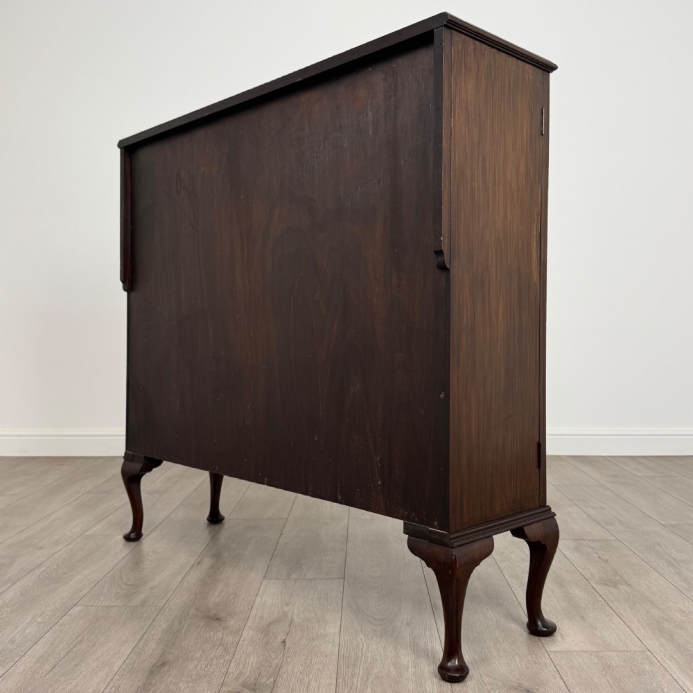 Antique 20th Century Good Quality Cabinet In Mahogany  View VIII