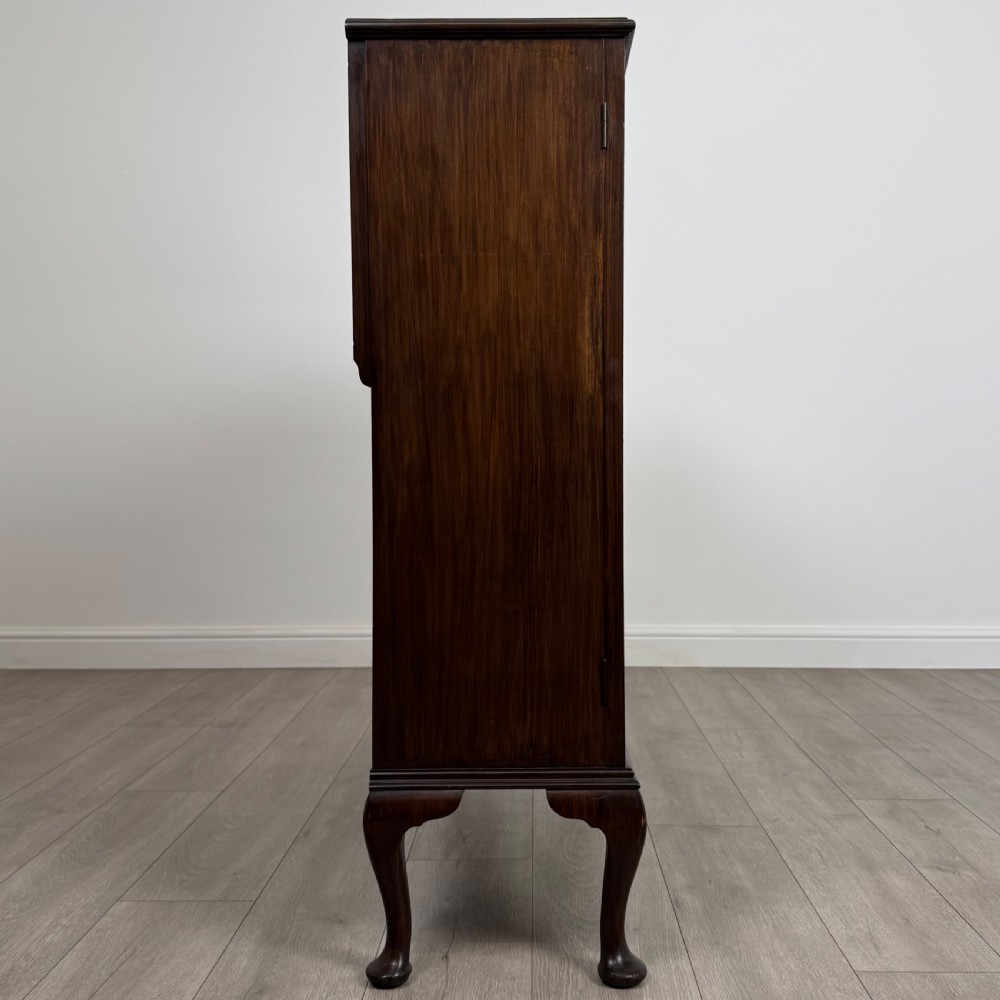 Antique 20th Century Good Quality Cabinet In Mahogany  View IX