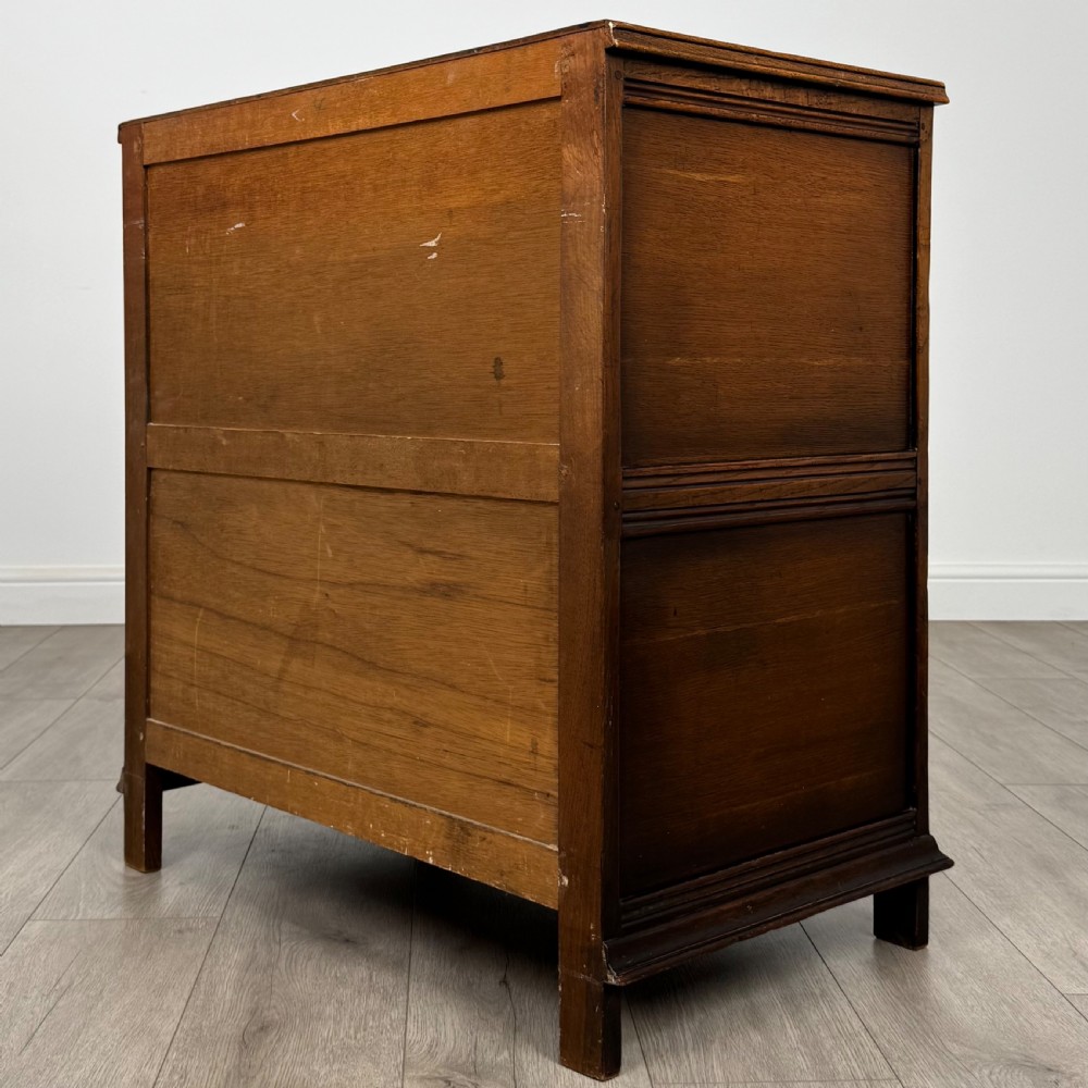 Antique 20th Century Chest Of Drawers In Oak  View VI