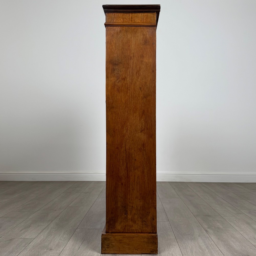 Antique 20th Century Small Open Bookcase In Mahogany  View IV