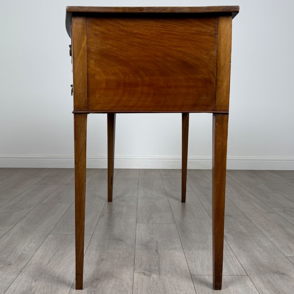 Antique 19th Century Good Quality Writing Table In Mahogany  View VI