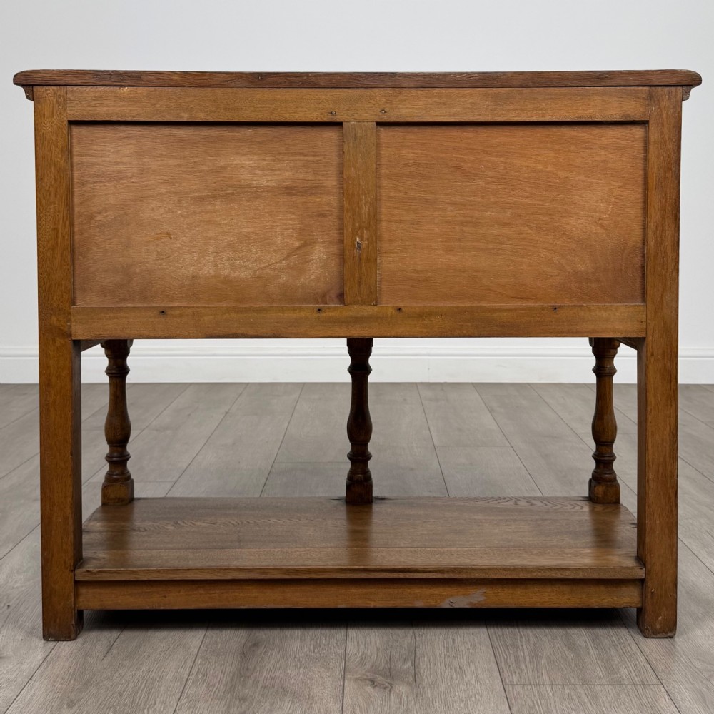Antique 20th Century Good Quality Small Oak Dresser Base  View IV