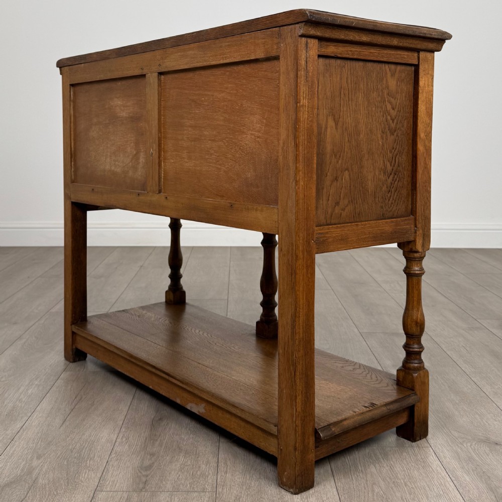 Antique 20th Century Good Quality Small Oak Dresser Base  View VII