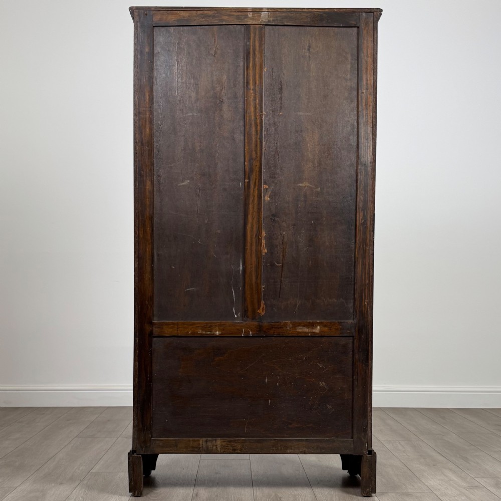  Antique 20th Century Good Quality Oak Display Cabinet  View VII