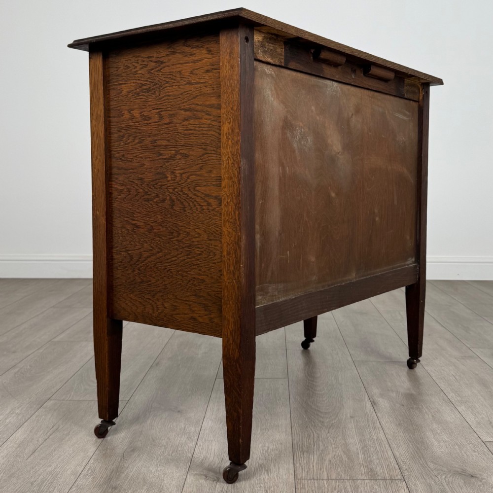 Antique 20th Century Good Quality Chest Of Drawers In Oak  View VII