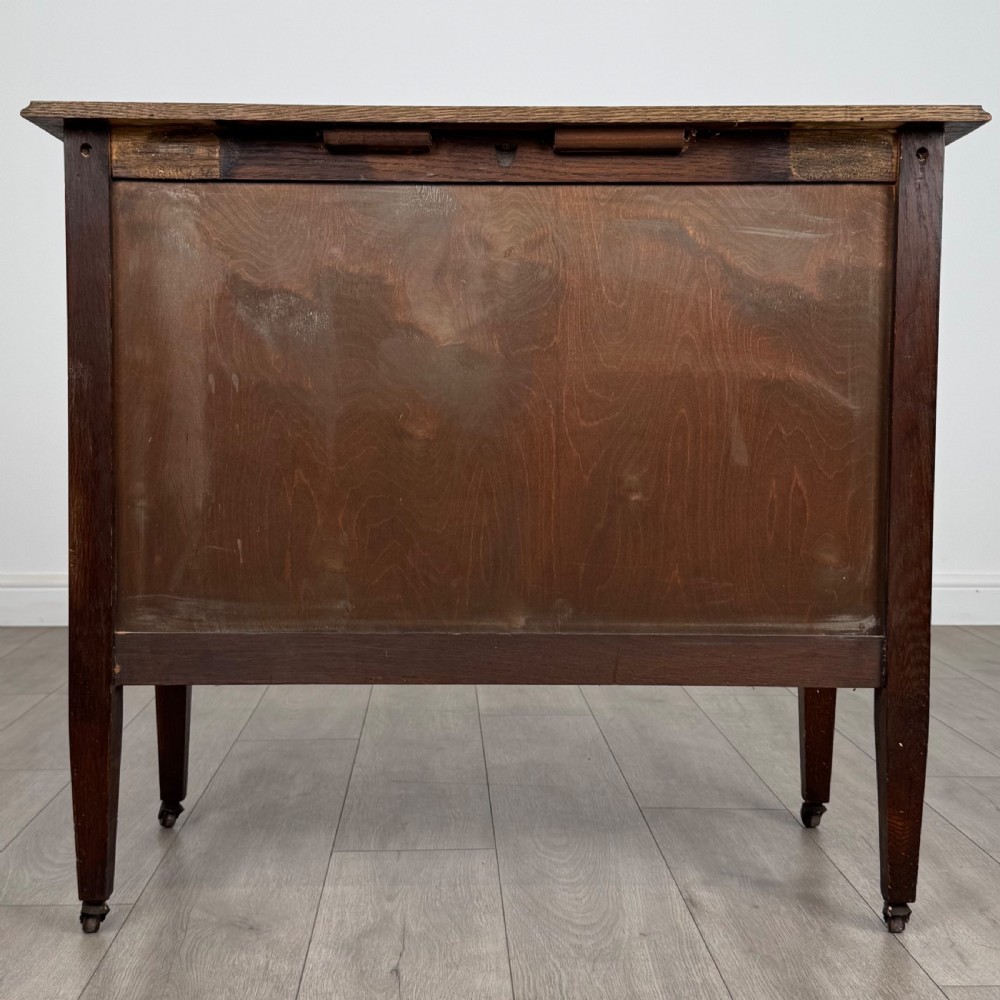 Antique 20th Century Good Quality Chest Of Drawers In Oak  View VIII