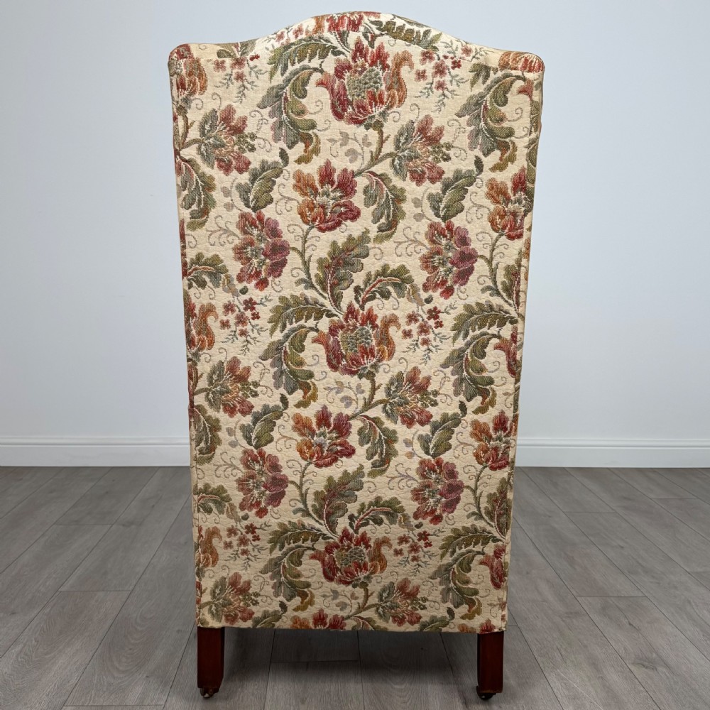 Antique 20th Century Georgian Style Wingback Armchair  View IV