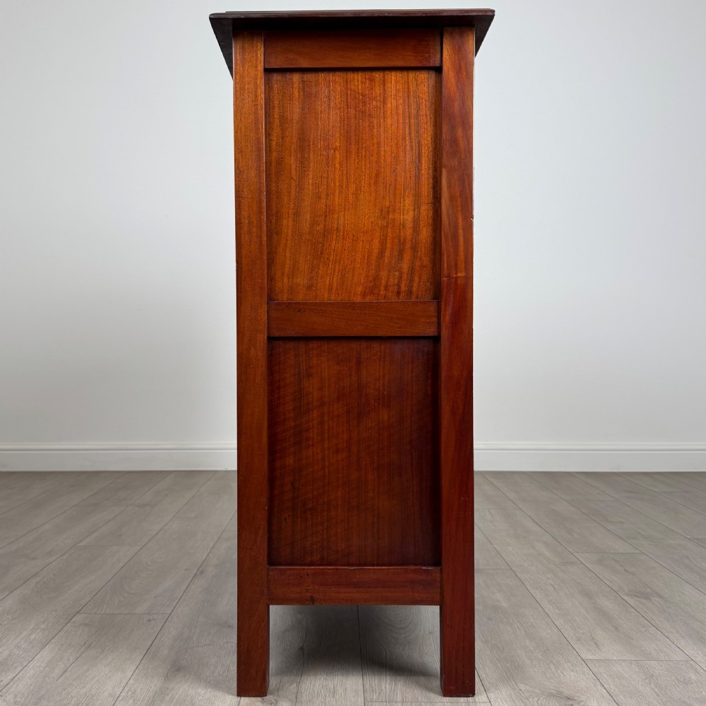 Antique 20th Century Good Quality Cupboard In Mahogany  View IV